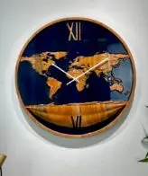 Space view wall clock