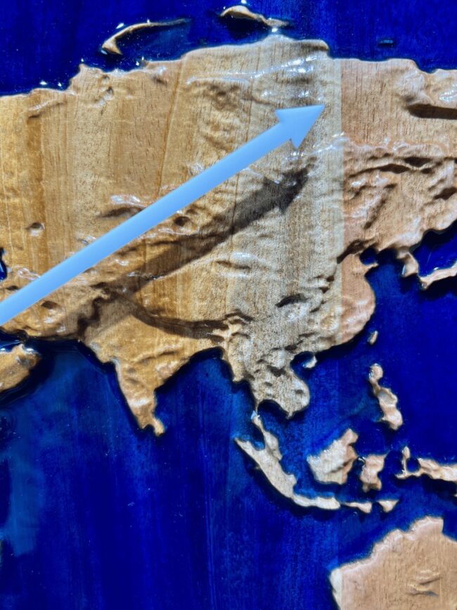 Space view wall clock - Image 6